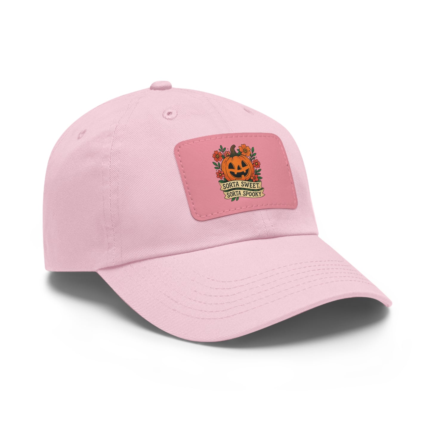 Cute Pumpkin Design – Sorta Sweet, Sorta Spooky Halloween Artwork Dad Hat