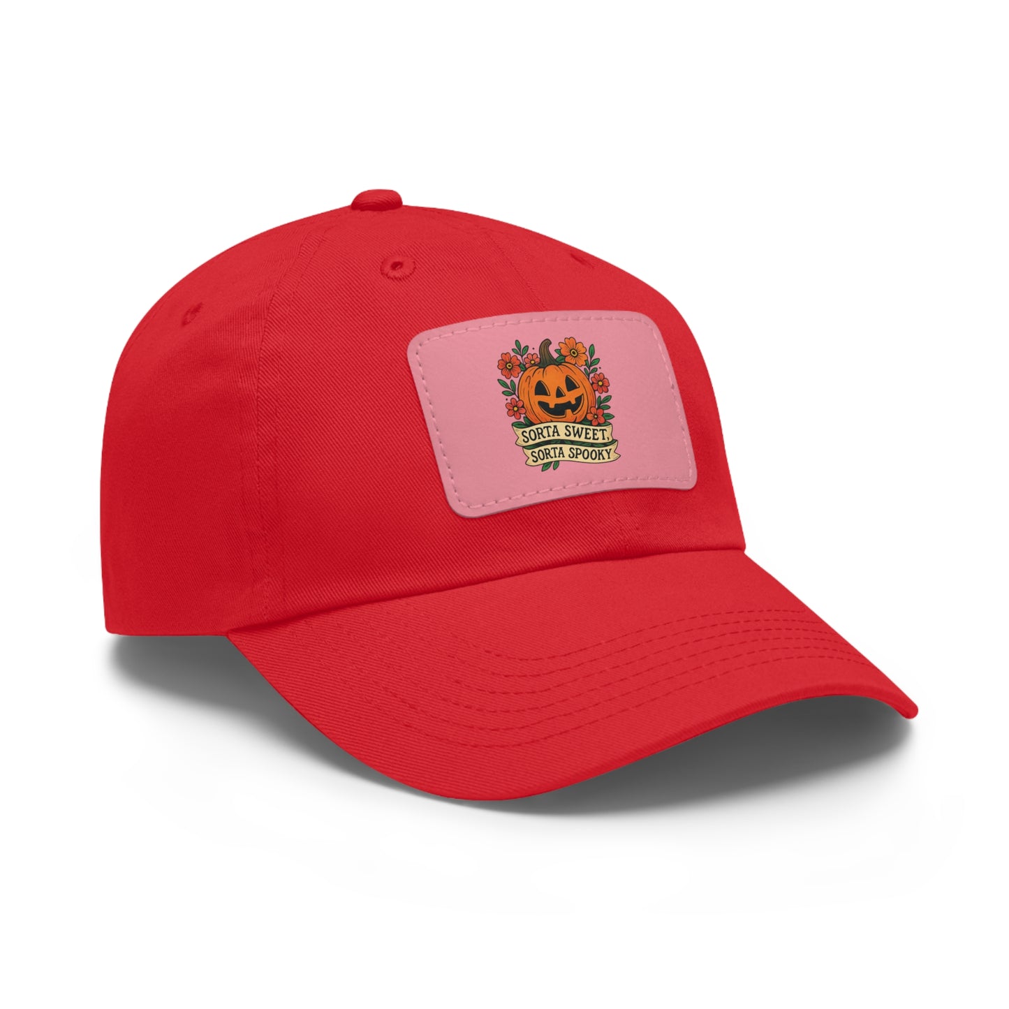 Cute Pumpkin Design – Sorta Sweet, Sorta Spooky Halloween Artwork Dad Hat