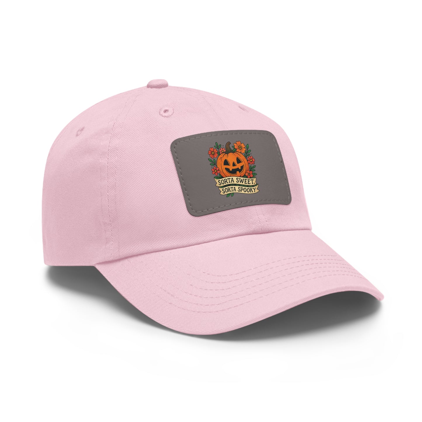 Cute Pumpkin Design – Sorta Sweet, Sorta Spooky Halloween Artwork Dad Hat