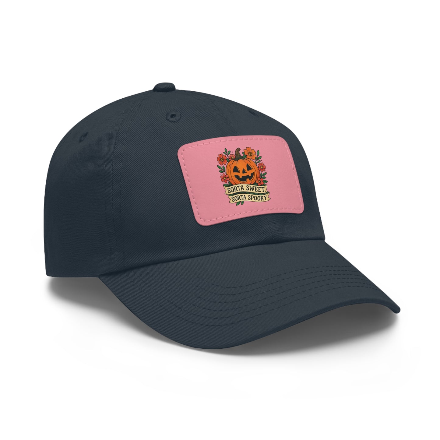 Cute Pumpkin Design – Sorta Sweet, Sorta Spooky Halloween Artwork Dad Hat