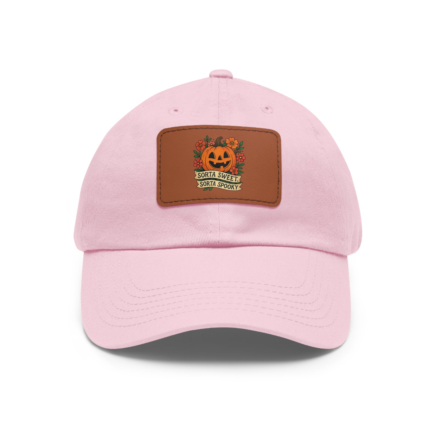 Cute Pumpkin Design – Sorta Sweet, Sorta Spooky Halloween Artwork Dad Hat