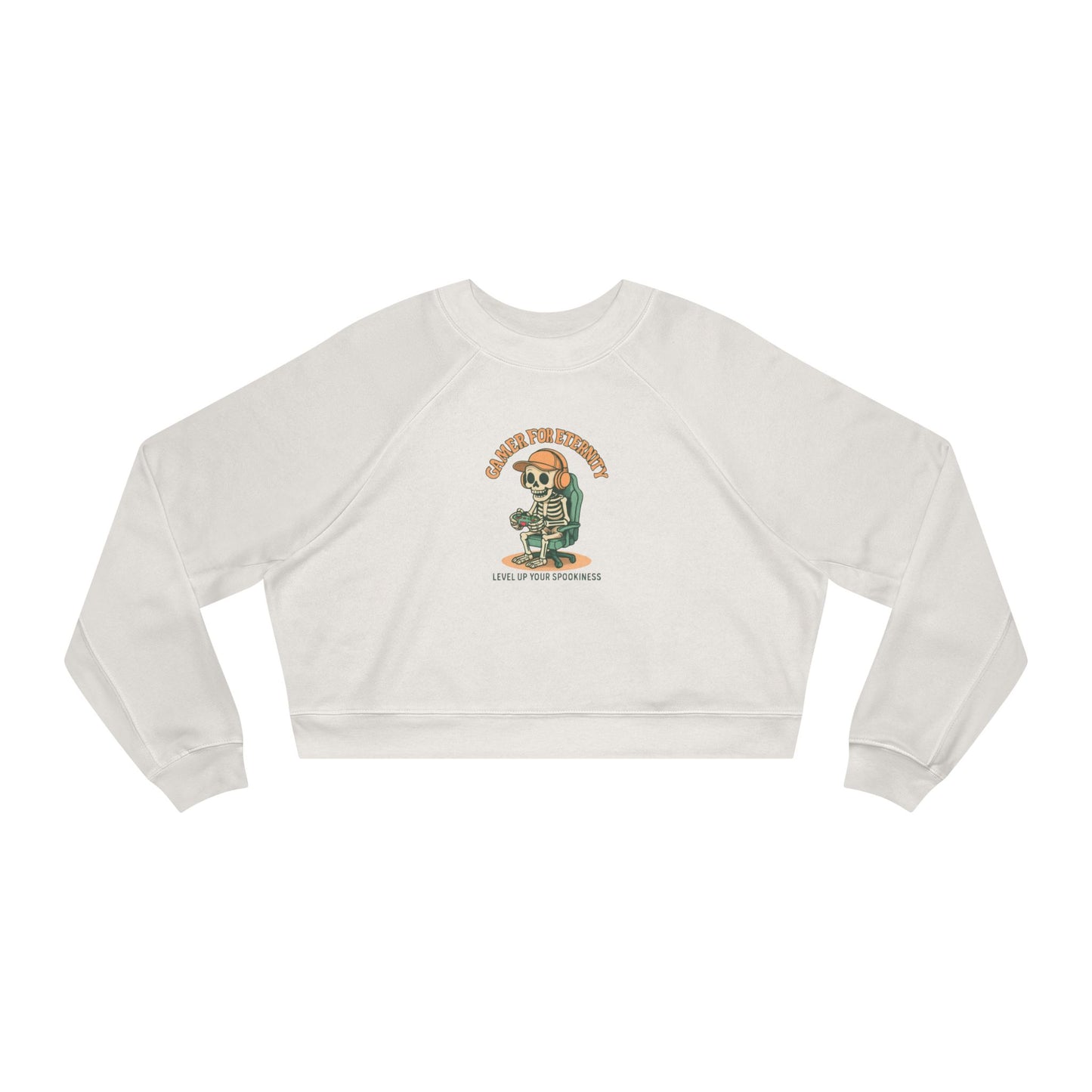Cozy Women's Cropped Fleece Pullover | Funny Sweatshirt for Casual Wear, Great for Gifting, Fall/Winter Essentials, Lounge Wear, [...]
