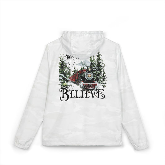 Believe Christmas Train, Vintage Holiday Locomotive Design, Santa Express, Festive Winter Wonderland Art, Christmas Magic Illustration