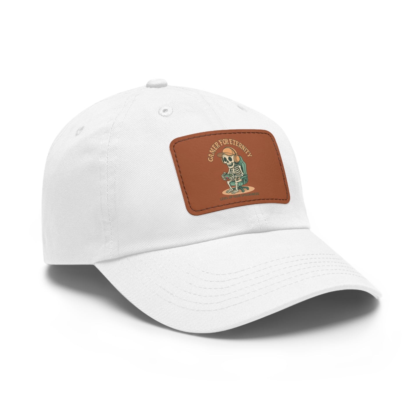 Stylish Dad Hat with Leather Patch - Casual Fashion, Everyday Wear, Beanies, Father's Day Gift, Outdoor Adventures, Dad Hat