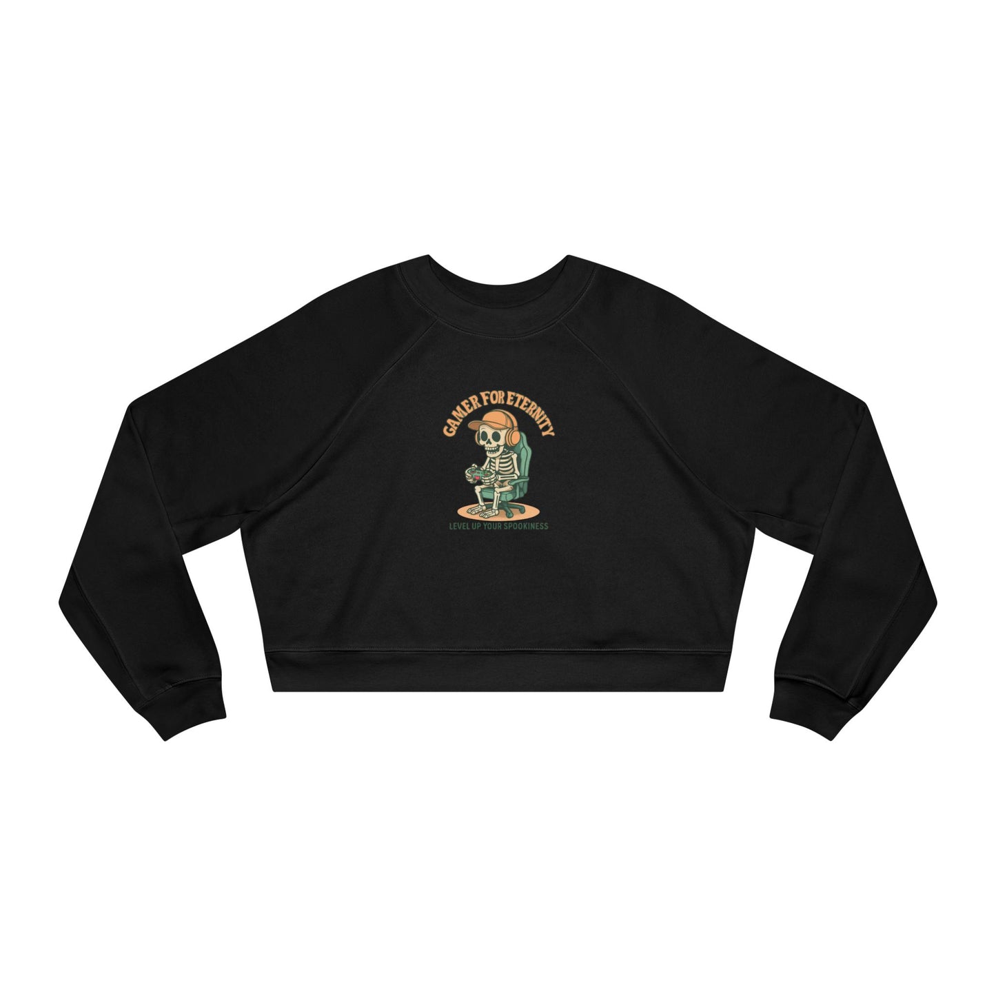 Cozy Women's Cropped Fleece Pullover | Funny Sweatshirt for Casual Wear, Great for Gifting, Fall/Winter Essentials, Lounge Wear, [...]