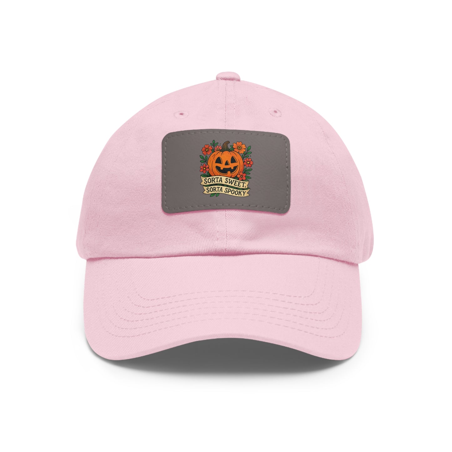 Cute Pumpkin Design – Sorta Sweet, Sorta Spooky Halloween Artwork Dad Hat