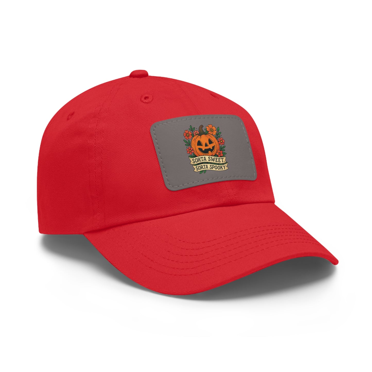 Cute Pumpkin Design – Sorta Sweet, Sorta Spooky Halloween Artwork Dad Hat