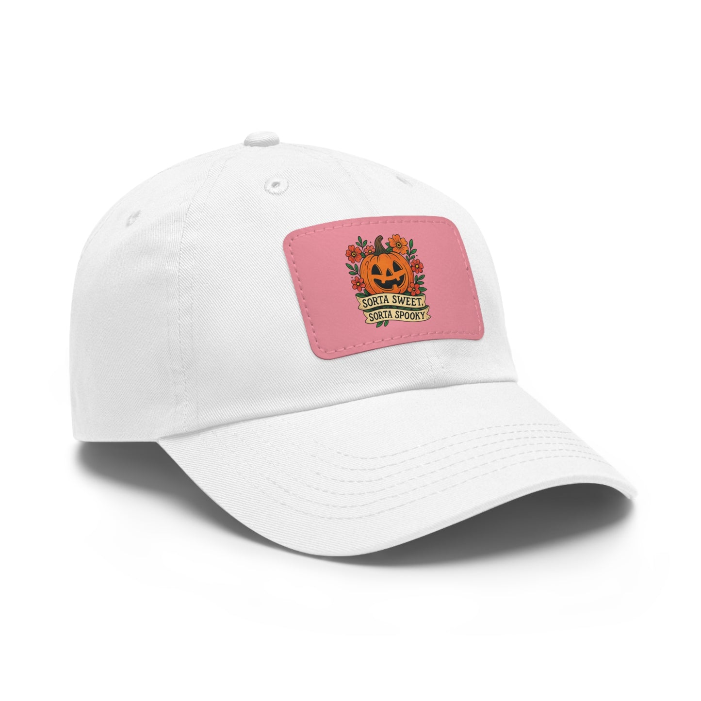 Cute Pumpkin Design – Sorta Sweet, Sorta Spooky Halloween Artwork Dad Hat