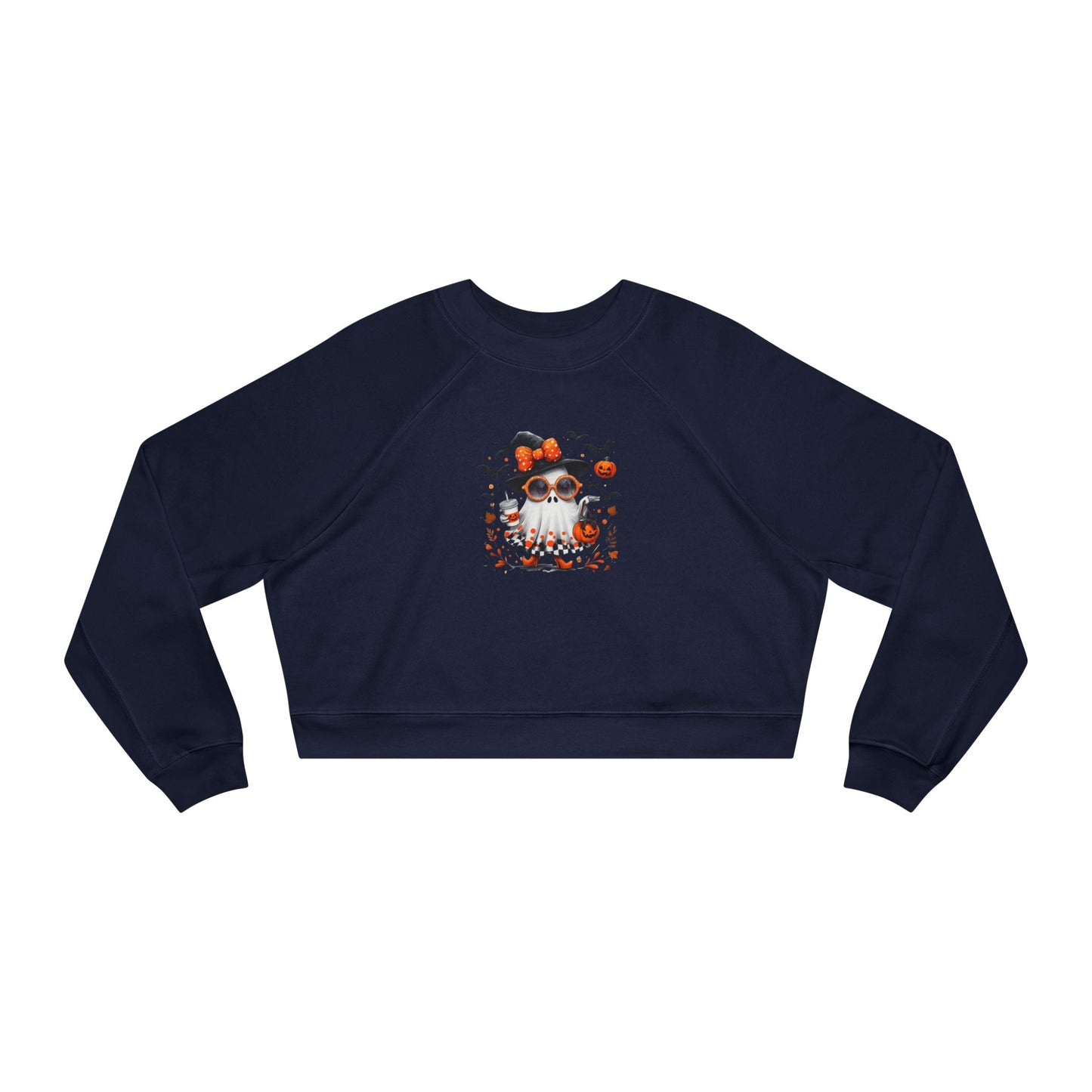 Cute Halloween Ghost | Trendy Witch Ghost Outfit | Spooky Fall Shirt for Women | Pumpkin Aesthetic Halloween Apparel Gift